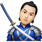 Steadfast Samurai sticker