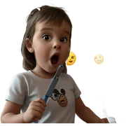 realistic girl in t-shirt sticker