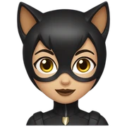 Cat woman sticker