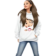 realistic portrait of girl sticker