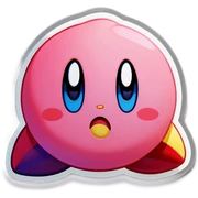 Kirby sticker