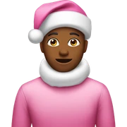 pink christmas  sticker