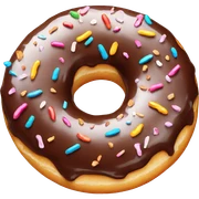 Donut sticker