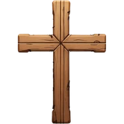 Cross sticker
