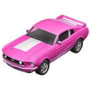Pink mustang  sticker