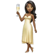Champagne Girls sticker