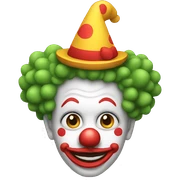 clown sticker
