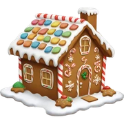 gingerbread house sticker