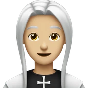 cross gothic sticker