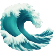 wave sticker
