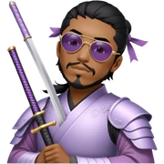Gentle Samurai sticker