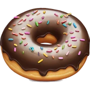 Donut sticker