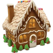 gingerbread house sticker