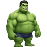 Fat fat fat hulk sticker