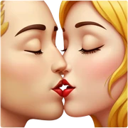Kiss sticker
