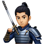Warrior Samurai sticker