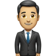 business man  sticker