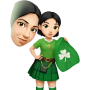 Wearing a Green Kilt sticker