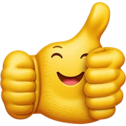thumbs up sticker