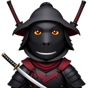 Shadow Samurai sticker