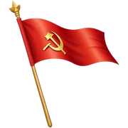 Soviet union flag sticker