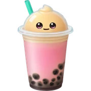 Bubble tea sticker