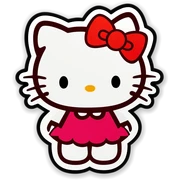 Hello kitty sticker