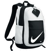Nike bookpack black white Nike sticker