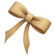 Neautral bow sticker