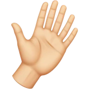 back of hand sticker