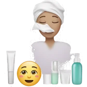 Skincare sticker