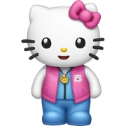 hello kitty  sticker