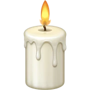 Candle sticker