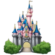Disneyland paris castle sticker
