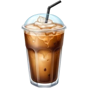 Café helado  sticker