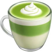 Matcha latte sticker