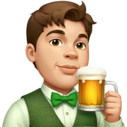 Tipsy Leprechaun sticker