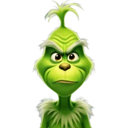 Grinch sticker