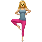 shaking gluteus yoga pants sticker