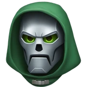dr doom sticker