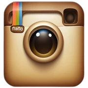 Instagram logo a social media application sticker