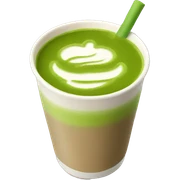 matcha latte sticker