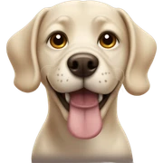 Funny dog sticker
