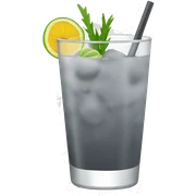 Grey ocktail  sticker