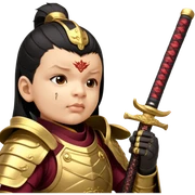 Samurai Leader sticker