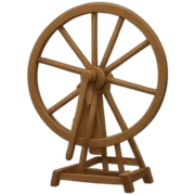 Spinning wheel sticker