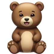kawaii bear  sticker