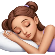 Ariana Grande sleeping sticker