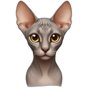 Sphinx cat sticker