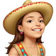 Fiestero with Sombrero sticker